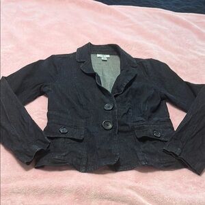 Ann Taylor Loft Vintage Denim Blazer